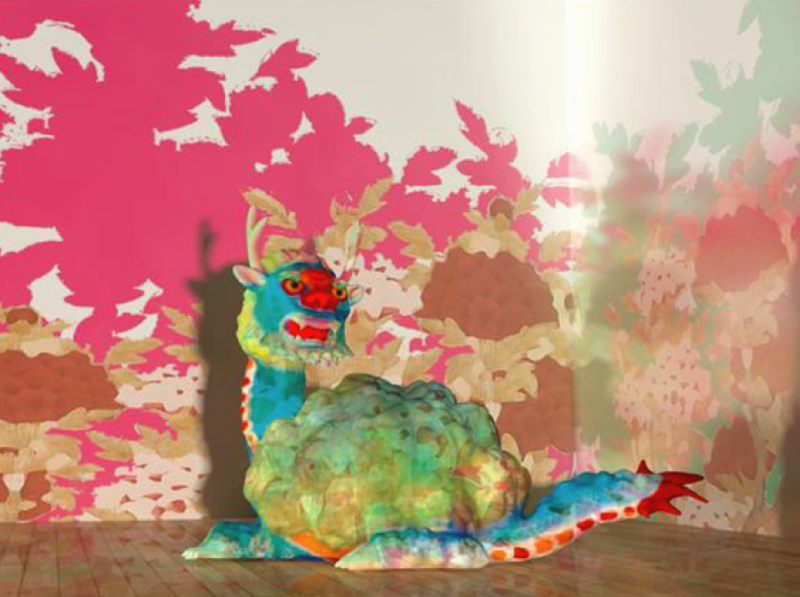 배문경 - Media_민화_신구 · 3D Printing/Projection mapping · 2min movie · 2019