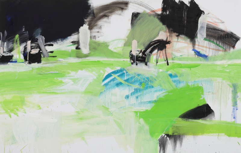 moving · oil on linen · 141x219cm · 2014