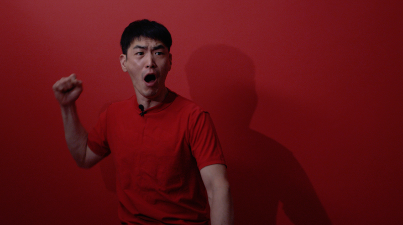 대난굴시대 Chapter 2. 두 배우 · ingle channel video · 15min 37sec · 2019 © SongEun Art and Cultural Foundation and the Artist. All rights reserved · Chapter 2 in the Great Recession period · Single channel video
