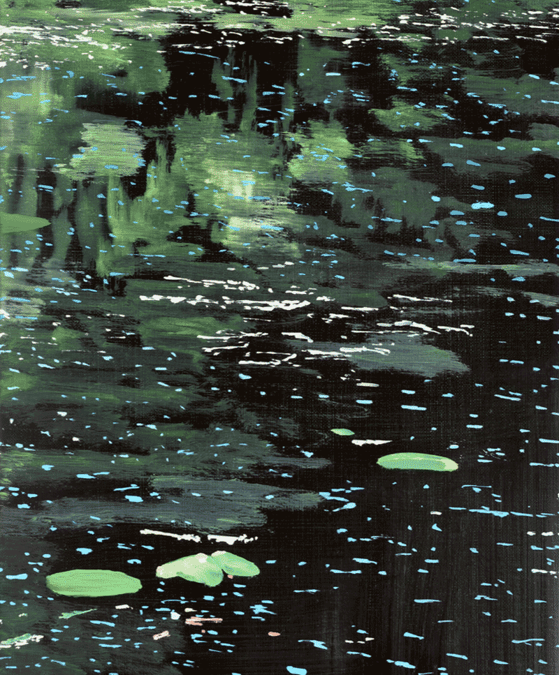 바이센제어 파크 76 · Oil on canvas · 41x32cm · 2018 · Bysen Control Park 76 · Oil on canvas