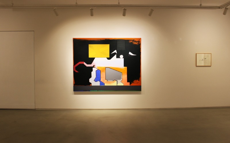 토마스 샤이비츠 더블 스타  설치전경 · Thomas Scheibitz Doppelstern (Double Star) Installation view