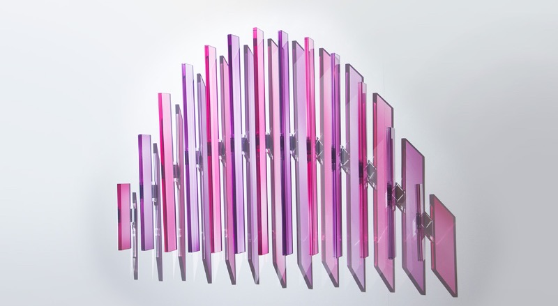 Streifen VR1314 · glass_laminated · 130x70cm · 2014 · Streifen VR1314 · glass_laminated