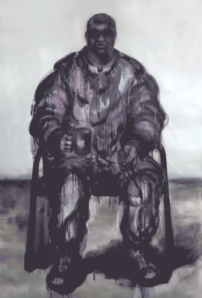 초인-休 · 캔버스에 유채 · 227.3×147cm · 2019