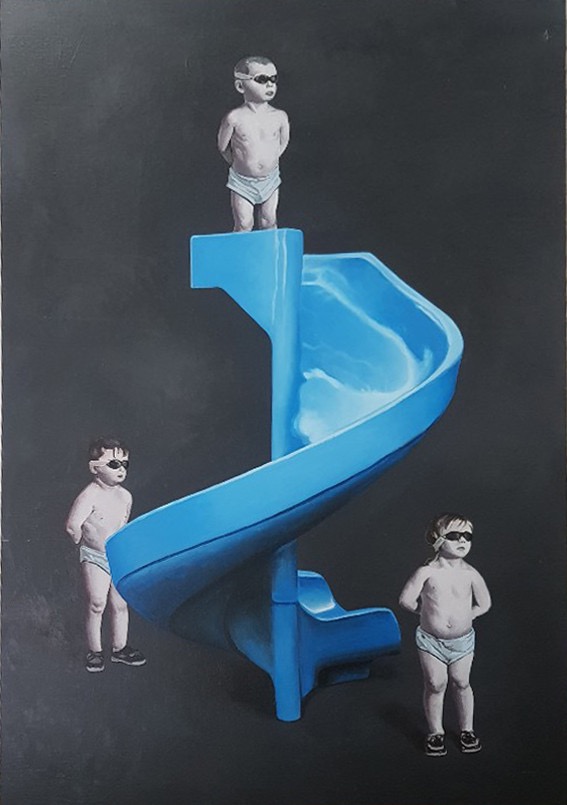 object in view · acrylic on Canvas · 116.8x91cm · 2018