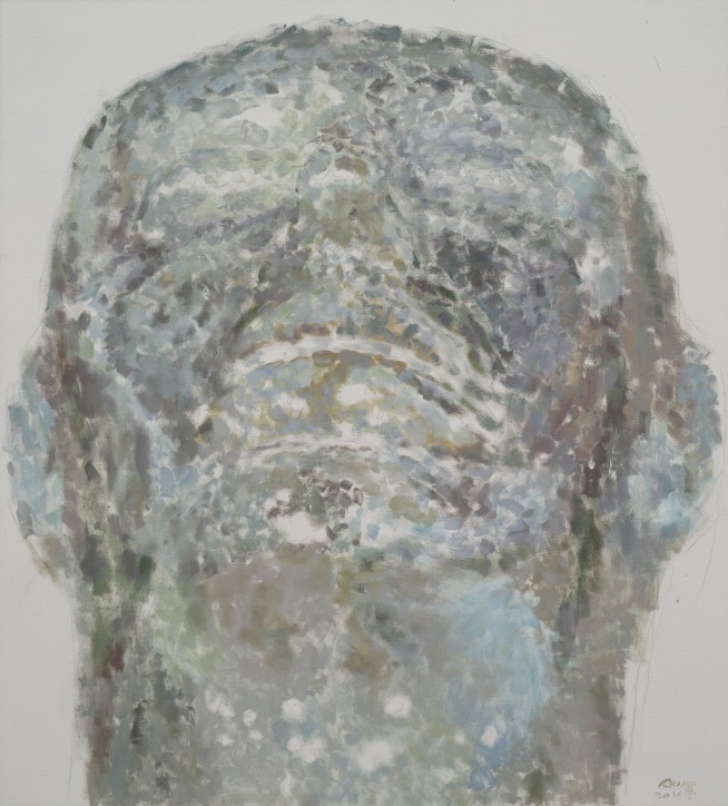 추쥔_璃 1 · 캔버스에 오일 · 300×200cm · 2016 · Chujun_璃 1 · oil on canvas
