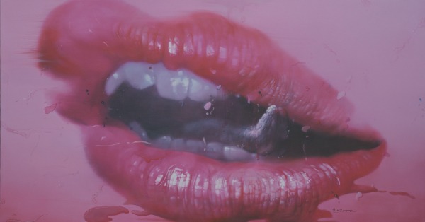 장동홍_脣 · 캔버스에 오일 · 80×200cm · 2007 · Zhang Donghong_脣 · oil on canvas