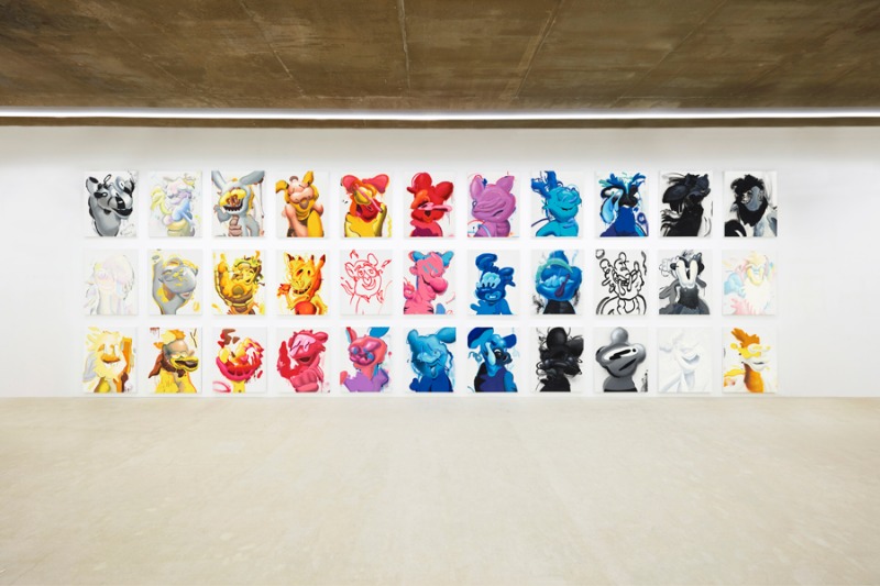 <Mashed Potato> installation view · <Mashed Potato> installation view