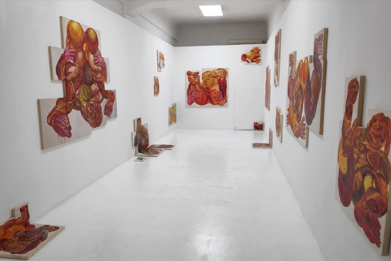 installation view