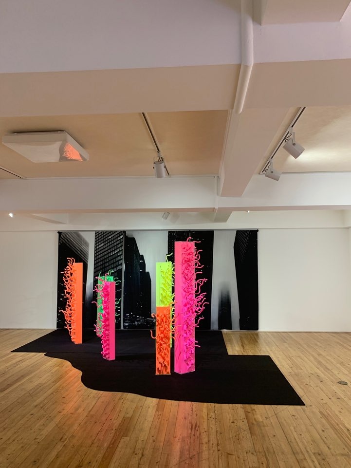 <GARDEN EEL LIVES THE BLACK CITY> 전시전경 · <GARDEN EEL LIVES THE BLACK CITY> Exhibition view
