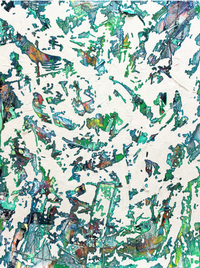 Bob's Your Uncle · Oil and acrylic on canvas · 121.9 × 91.4 cm · 2018 · Bob's Your Uncle · Oil and acrylic on canvas