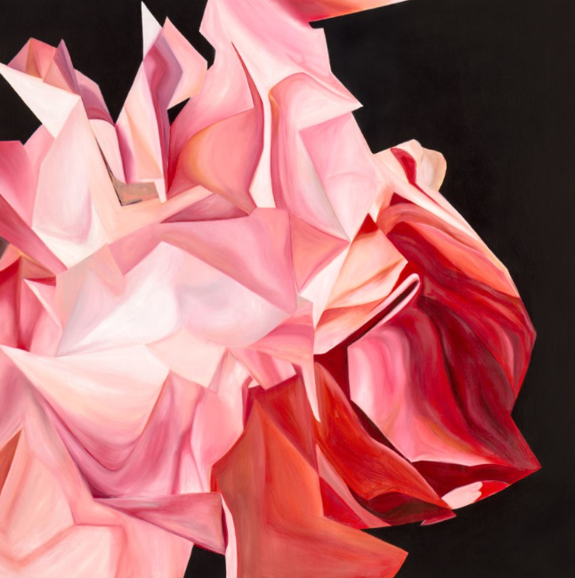 문인아_Origin · Oil on Canvas · 130 x 130 cm · 2016 · Origin · Oil on Canvas