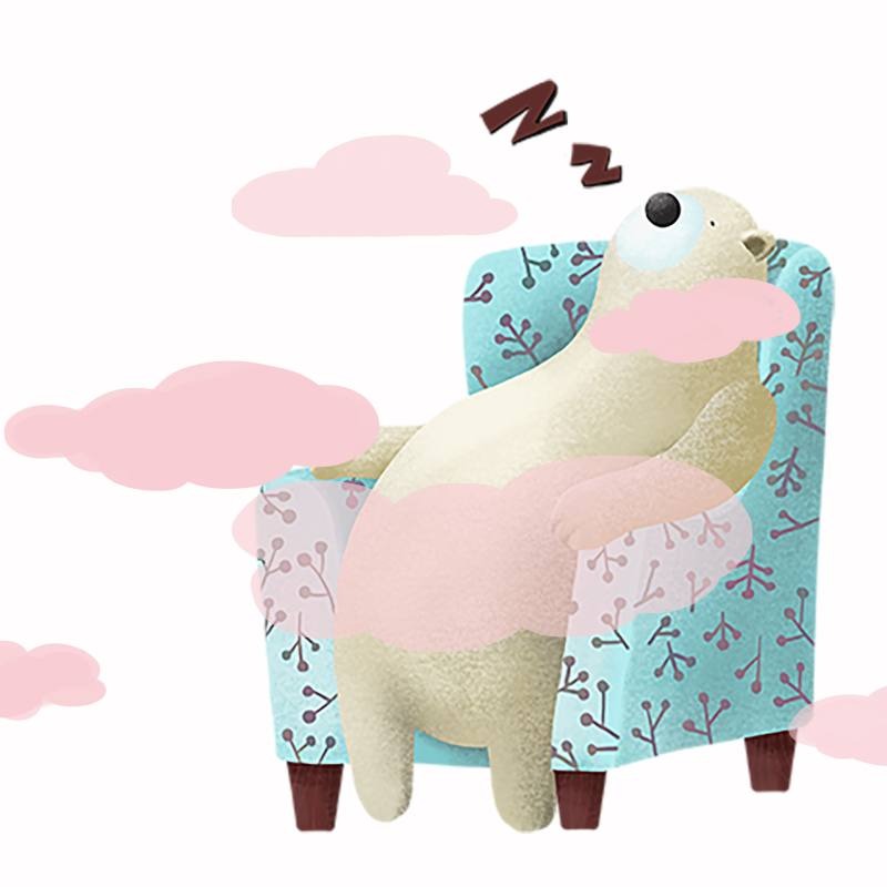 꿈꾸는 곰 · Dreaming bear