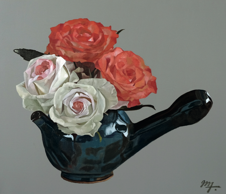 아토 · oil on canvas · 53x45.5cm · 2019 · Arto