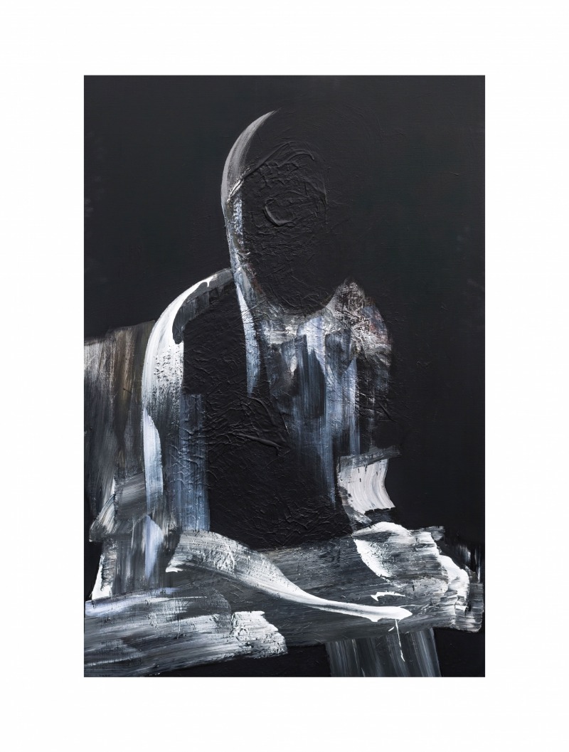 대통령 The President(※그에게서 당신의 얼굴을 보려하지 마시오.) · Acrylic on Canvas · 192x130cm · 2019 · The President · Acrylic on Canvas