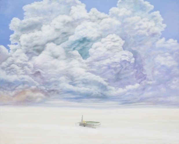 Oasis · oil on canvas · 130 x 162cm · 2019 · Oasis · oil on canvas