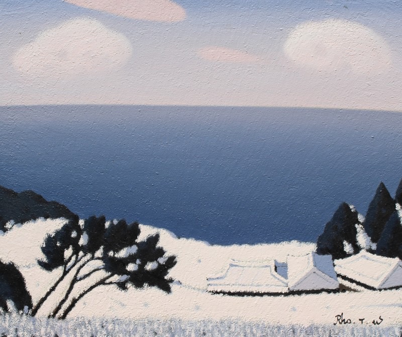 겨울바다 · oil on canvas · 72.7x50cm · 2014 · Winter sea · oil on canvas