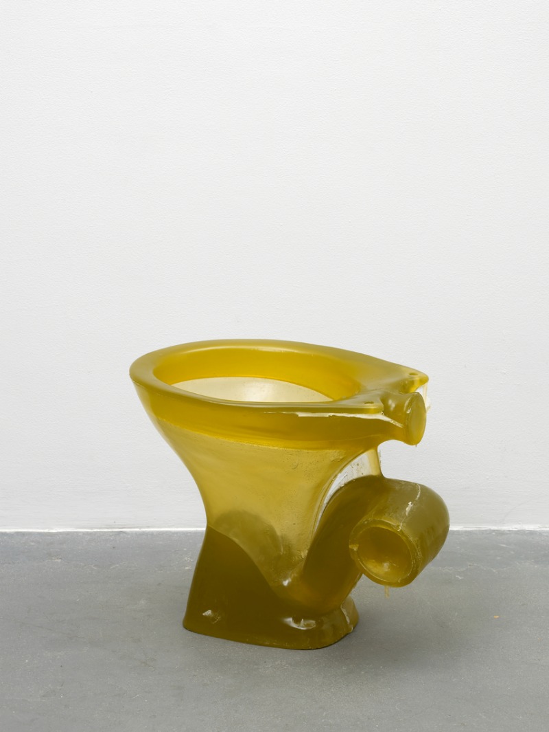 The Old In Out · cast polyurethane resin · 41.9 x 50.8 x 36.8 cm · 1998 · The Old In Out · cast polyurethane resin