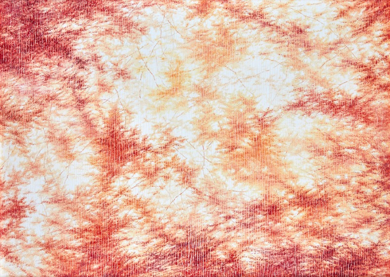 6.3m2 in GotÔt · Acrylic on canvas · 68×90cm · 2018 · 6.3m2 in GotÔt · Acrylic on canvas