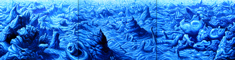 Paintorama · Oil on canvas · 72.7X273cm · 2011 · Paintorama · Oil on canvas