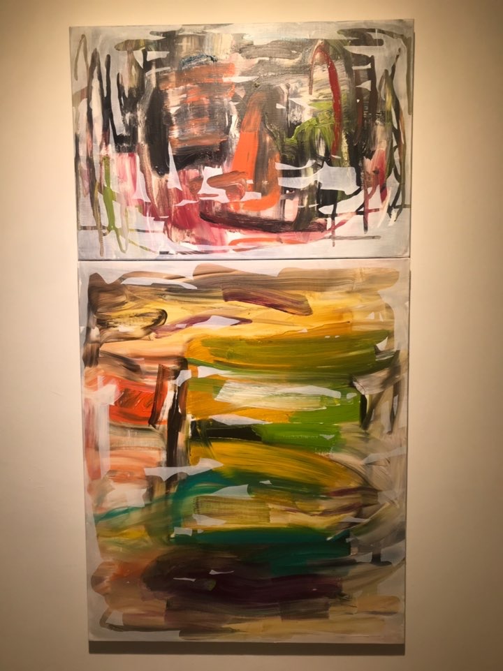 installation view · Acrylic on canvas · 2019 · installation view · Acrylic on canvas