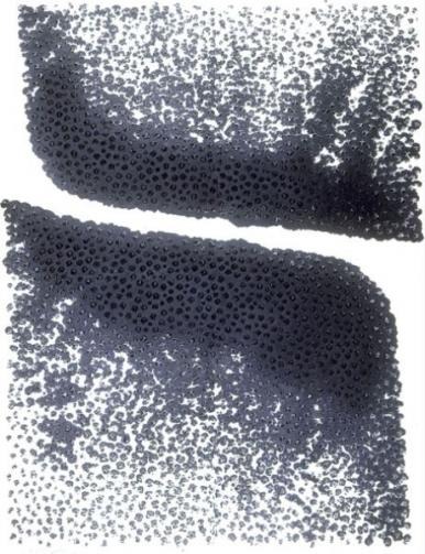 무제 · 종이에 수묵 · 224×169cm · 1988