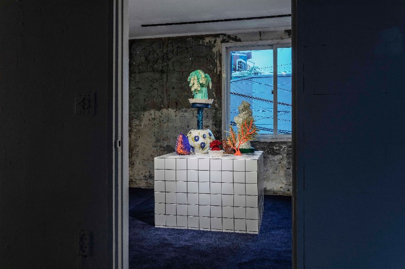 <밤을 달여 놓아 두었다> installation view