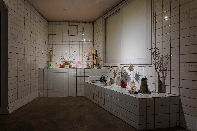 <밤을 달여 놓아 두었다> installation view