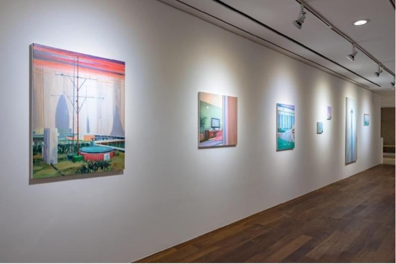 신한갤러리 역삼 선명한 소란 전시 전경 · 2019 · Exhibition view