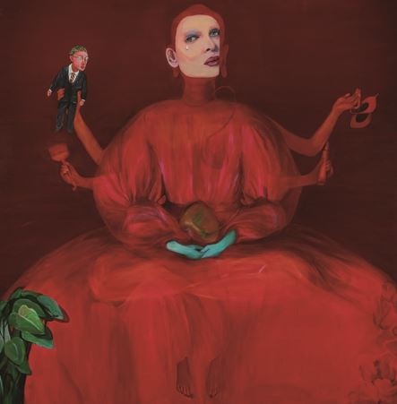 내 안에 여럿이 산다. · Acrylic on Canvas · 162 x 162cm · 2006 - 2008 · Acrylic on Canvas