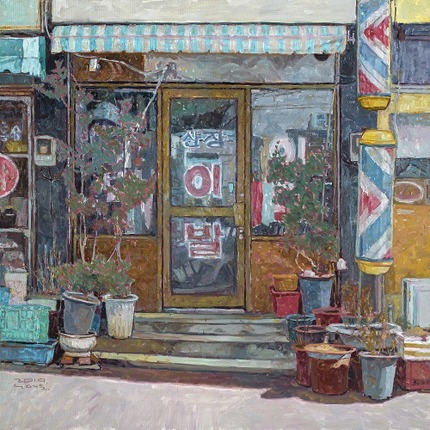 기억하다 · Oil on Canvas · 65.1x65.1cm · 2019 · Remember · Oil on Canvas