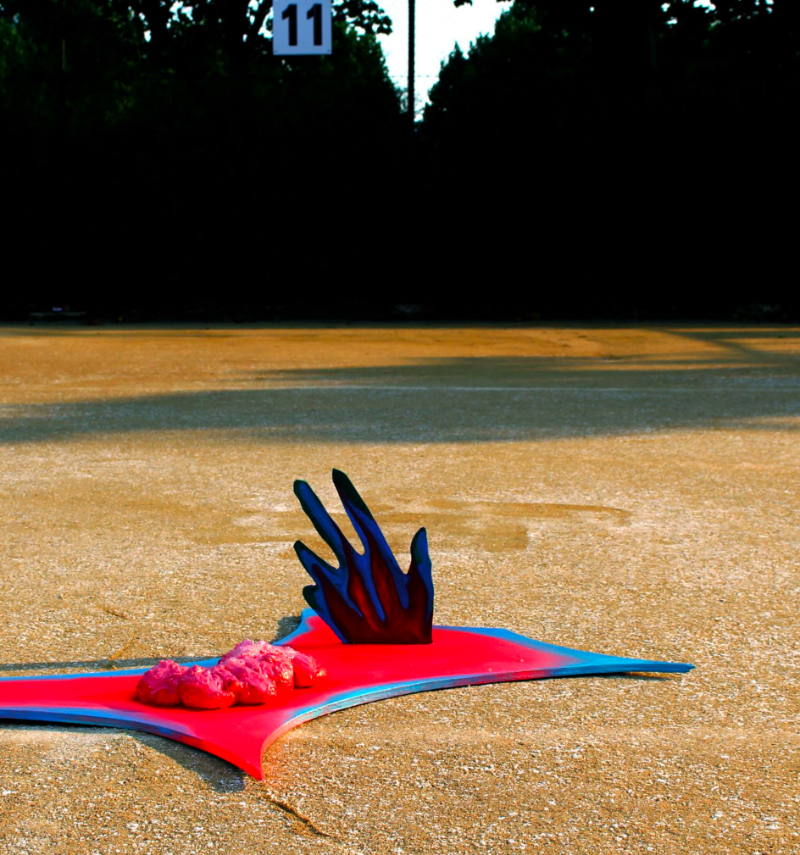 손을 잡는 법 · 혼합재료 · 가변설치조각 · 2019 · How to hold hands · Mixed media