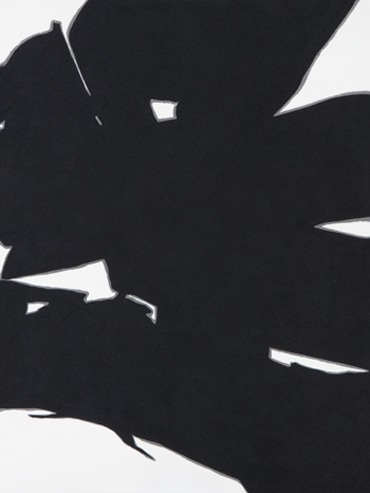 黙吟(Poetry with Silence)19-09-06 · Chinese Ink and Silica Sand on Korean Paper mounted on Canvas · 130x96.4cm · 2019 · Poetry with Silence19-09-06 · Chinese Ink and Silica Sand on Korean Paper mounted on Canvas