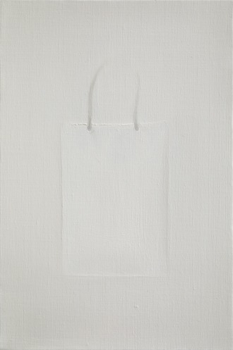 The Paper Bag of Thought 6 · Oil on Canvas · 40.9x27.3cm · 2019 · The Paper Bag of Thought 6 · Oil on Canvas
