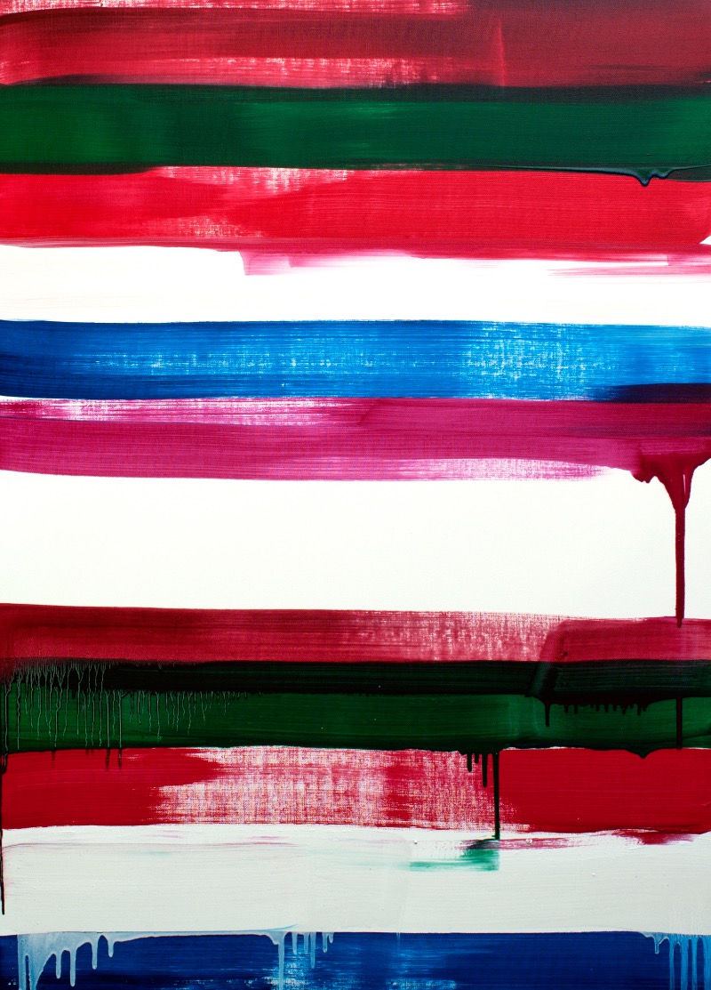 Stipes 1 · oil on canvas · 65.1x90.9cm · 2019 · Stipes 1 · oil on canvas