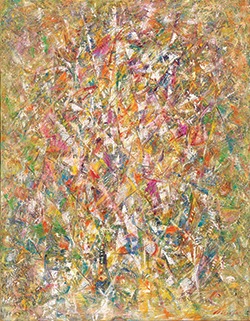 봄의 왈츠 · 캔버스, 유화물감, 오일, 나이프, 붓 · 80*116.7cm · Spring Waltzes