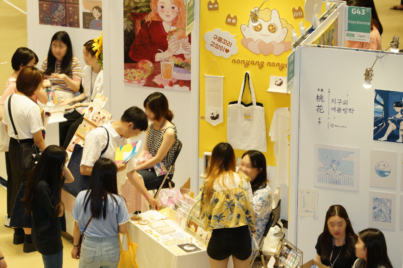 <서울일러스트레이션페어 vol.8> · 전시 전경