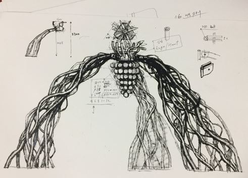 Drawing1-The Secert of Evolution · 잉크 · 30×42cm · 2019 · Drawing1-The Secert of Evolution