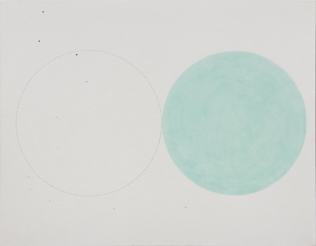 2월에서 5월 사이 · 한지캔버스에 안료 · 116x91 cm · 2019 · Between February and May