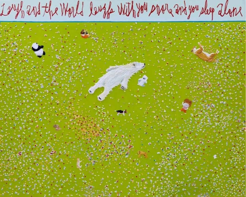 Sleep · oil on canvas · 130.3x162.2cm · 2019 · Sleep · oil on canvas