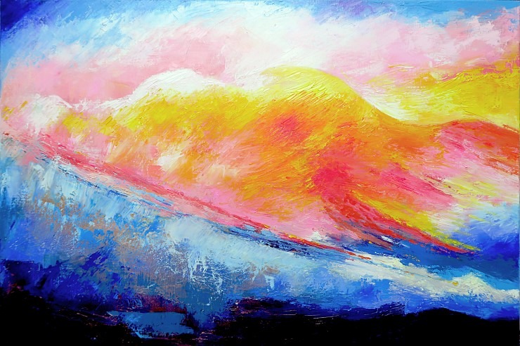 몽상 · Oil on canvas · 65.1X90.9cm · 2019 · Daydream · Oil on canvas