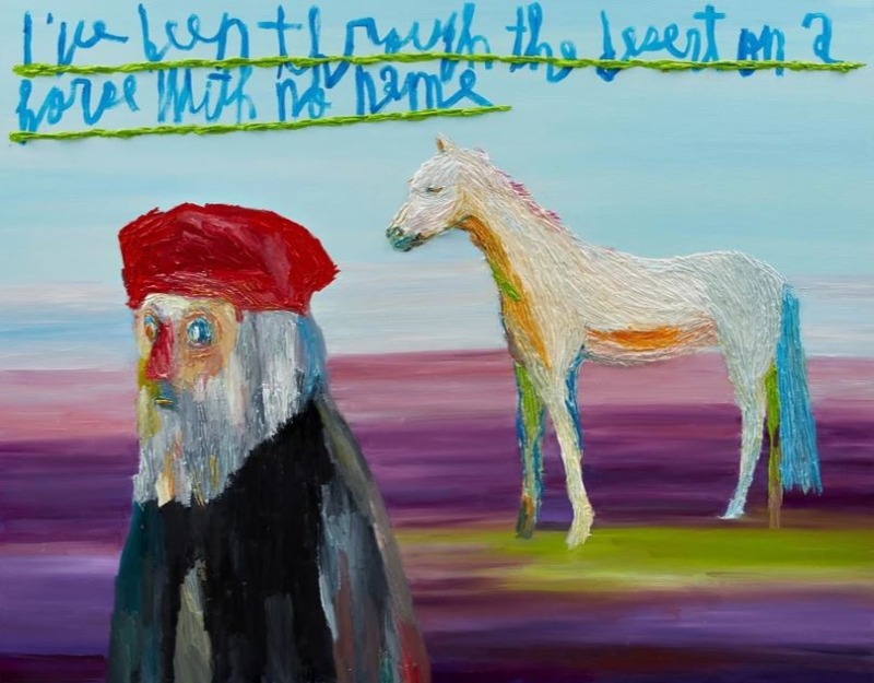 Horse with no name · oil on canvas · 89x116cm · 2019 · Horse with no name · oil on canvas