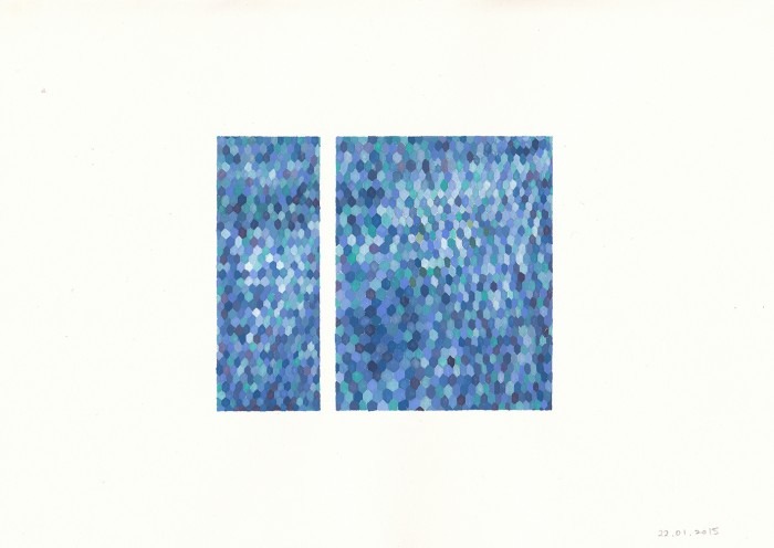 Reykjavik 22012 · Acrylic on canvas · 21×29.5cm · 2015 · Reykjavik 22012 · Acrylic on canvas