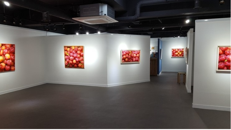 <이창효 초대 개인展> 전시 전경 · Exhibition view