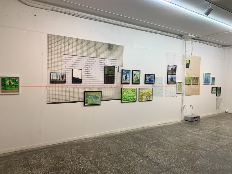 <다독풍경> 전시전경 · Installation view