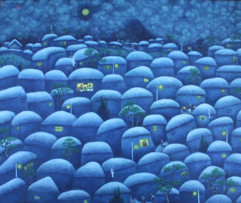<옛날> 전시작품 · exhibition work
