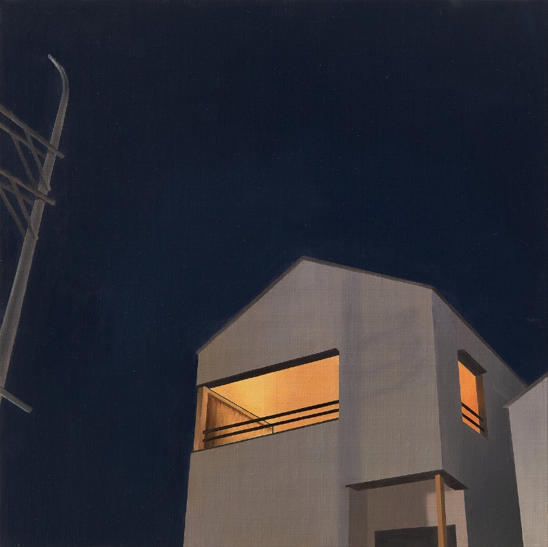 Security1 · 캔버스에 유채 · 40×40cm · 2019 · Security1 · Oil on canvas