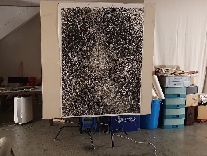 <雨, 사라진 후> 전시 자료 일부 · Installation view