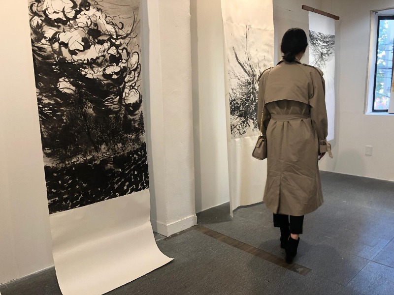 <雨, 사라진 후> 전시 자료 일부 · Installation view