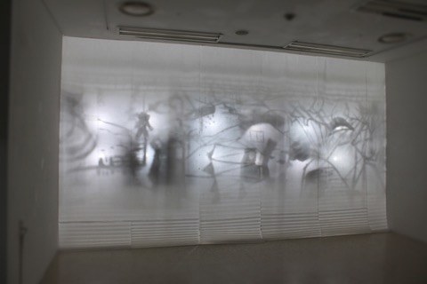 권효정 - 일팔주마등 · 혼합재료 · 가변사이즈 · 2019 · 18 revolving lanterns · mixed material