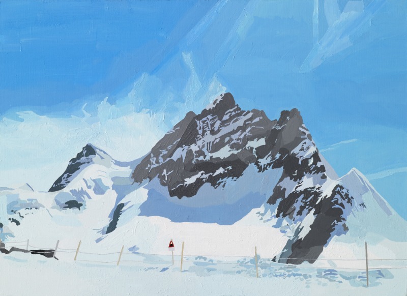 융프라우 · Acrylic on Canvas · 72.7 X 53cm · 2019 · Jungfrau · Acrylic on Canvas